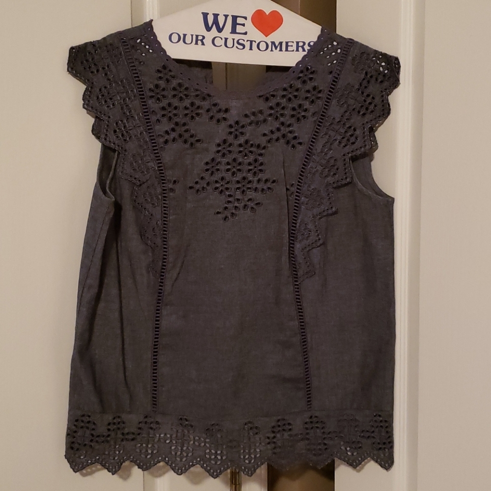 Boden Broderie Anglais Blouse